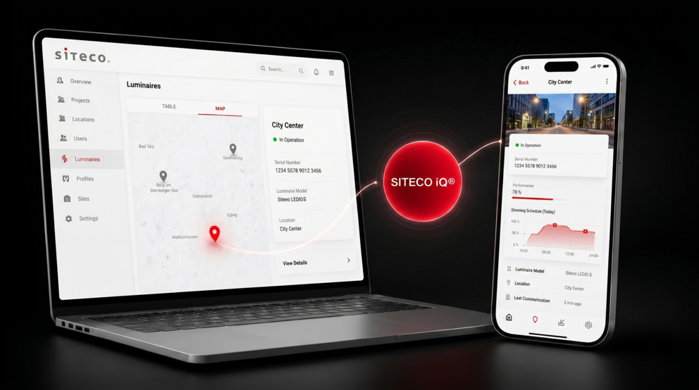 Solutions for city lighting by Siteco